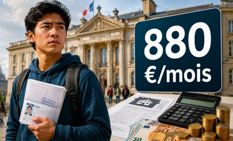 France - Budget minimum - Etudiants étrangers