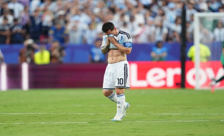 Messi pleure - Argentine-Algérie - Coupe du monde 2026