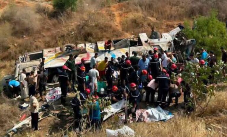 Accident de bus -Boumerdes - Algérie