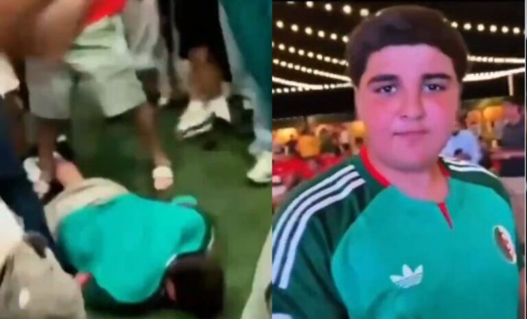 Un ado algérien agressé par des supporters marocains
