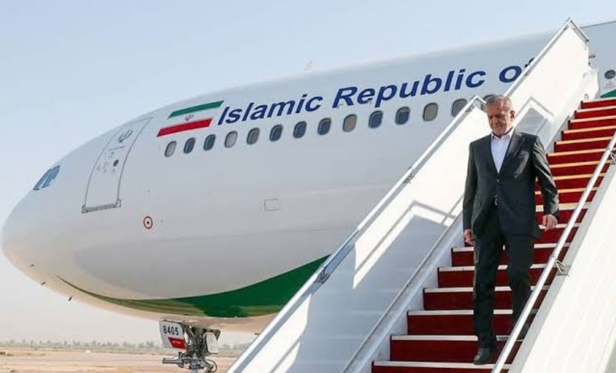 Aéroport d'Alger un avion présidentiel fait un arrêt technique