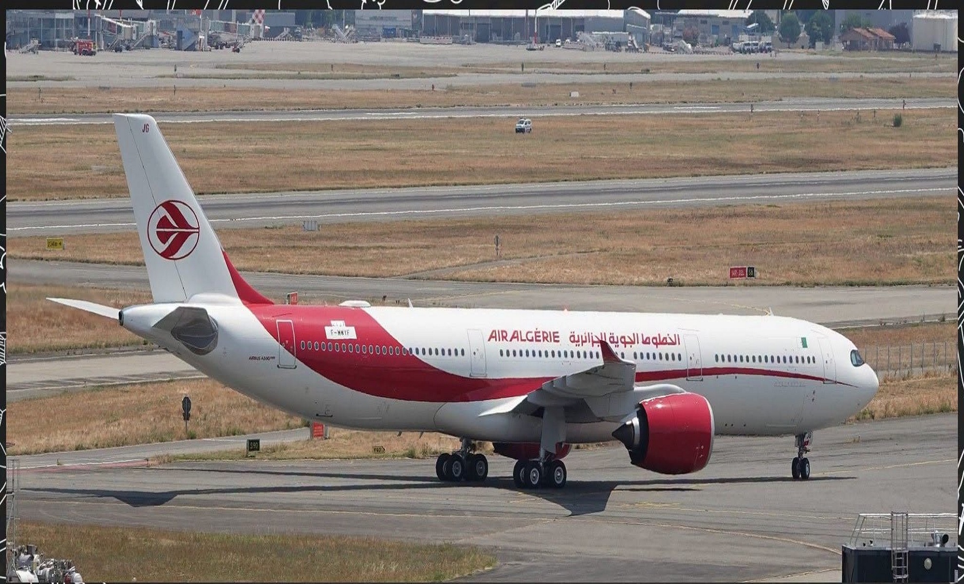 Air Algérie : le sixième Airbus A330-900neo effectue son premier vol à Toulouse