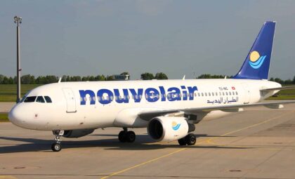 Avion de Nouvelair - Tunisie - Algérie