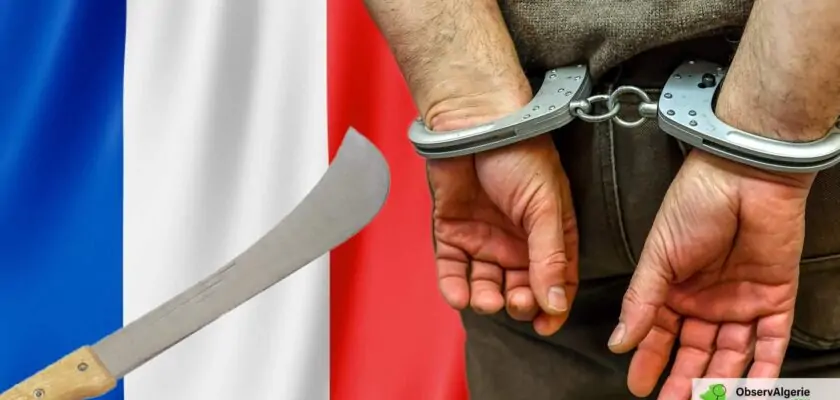 Violente agression à la machette en France
