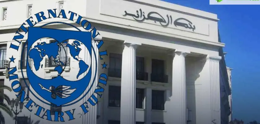 Montage : Banque d'Algérie - FMI