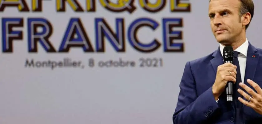 Emmanuel Macron au sommet Afrique-France