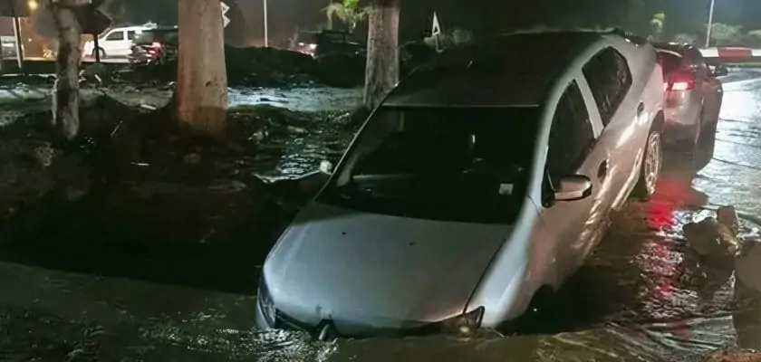 Inondations à Alger