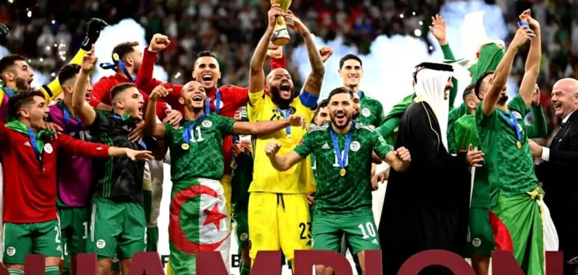 équipe nationale d'Algérie, vainqueure de la coupe arabe 2021